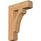 Ekena Millwork Legacy Block Smooth Bracket, Western Red Cedar, 5 1/2"W x 22"D x 30"H BKT06X22X30LEC05SWR - alternate 1
